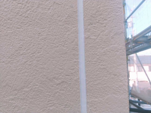 目地シーリングの打ち替え完了